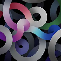 苹果全新 iPad Air 4 内置原生壁纸「Noodles」下载、赏析（10P）