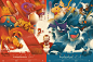 Pokemon Red, Blue & Green : A film-style series of posters for the original three Pokemon games.