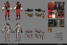 汤米Tallian：低多边形TF2