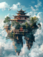 仙境楼阁 - 小红书
