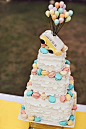 翻糖 蛋糕 创意 生日 纪念 周年 婚礼 鲜花 布置 马卡龙