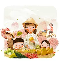 LG日历2015插图插画欣赏