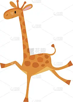 有趣的长颈鹿