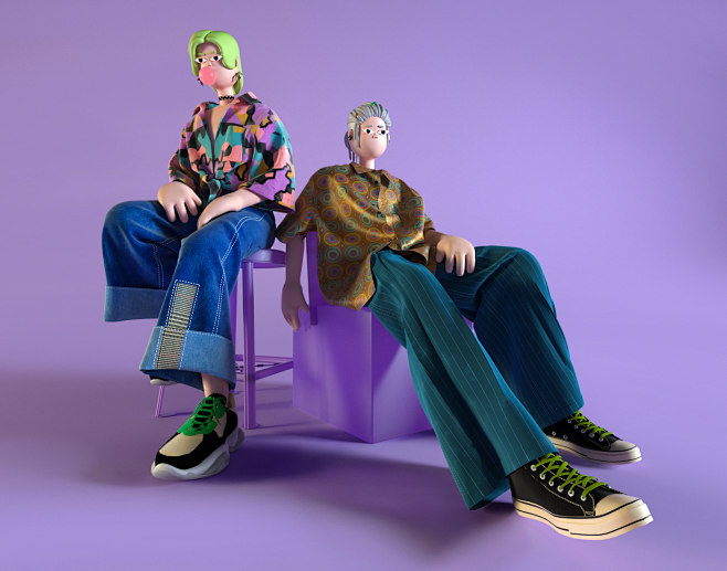 3D fashion-Summer sh...