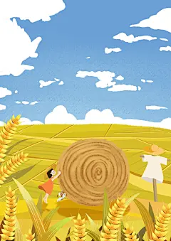 儿童插画 二十四节气 书籍绘本 - 李叮当 - 原创作品 - 视觉中国(shijueME)