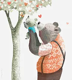 熊父子高清素材 书 亲情 儿童插画 动物 家庭 小熊 水彩 温馨 元素 免抠png 设计图片 免费下载 页面网页 平面电商 创意素材