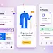 Estaro v.2 – Task Management typography onboarding progress card task manager task icon illustration mobile app app clean app minimal design minimal app blur minimal clean ux design ui design ux ui