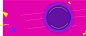紫色创意圆圈banner海报