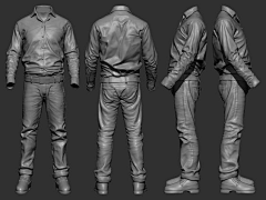 喵喵设计狗采集到MarvelousDesigner 服装布褶