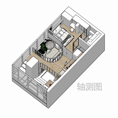 意林设计工作室采集到Loft公寓--住宅