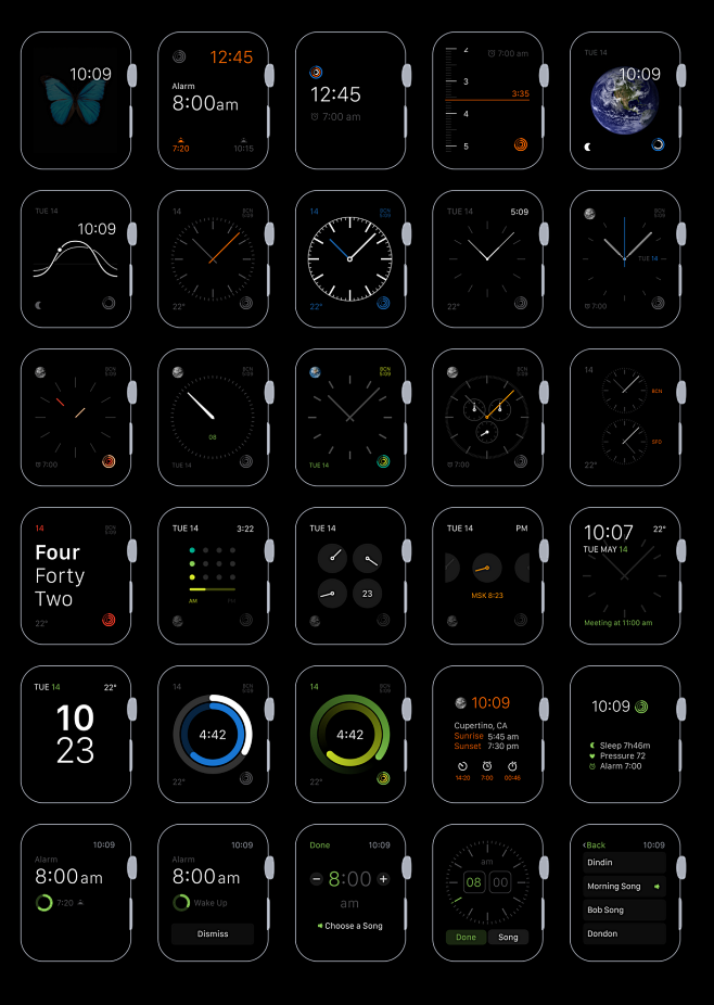 Apple Watch UI Kit