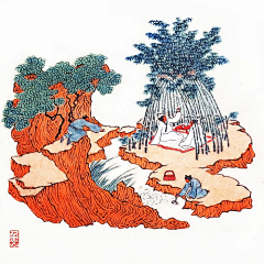 虞美人与鸢尾采集到中国风素材画