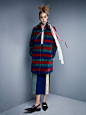 吉吉・哈迪德-VOGUE时尚美2015年十一月-现代的几何轮廓的时尚---酷图编号1146524