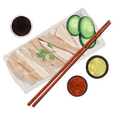 一条翻面的咸鱼采集到美食
