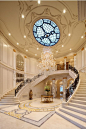 Dream foyer and breathtaking chandelier <a class="pintag" href="/explore/architecture" title="#architecture explore Pinterest">#architecture</a> <a class="pintag" href="/explore/foyers" titl