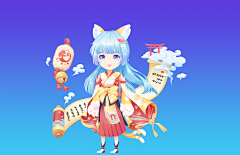 Tenande采集到插画