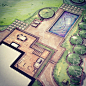 Pool concept rendering. #landscapearchitecture #landscapedesign #rendering #designprocess #pool