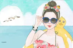 来自韩国插画家 Limhee的一组清新插画 第二期 - 插画图片_插画师_插画壁纸_场景插画_yidodo.net - 意兜兜