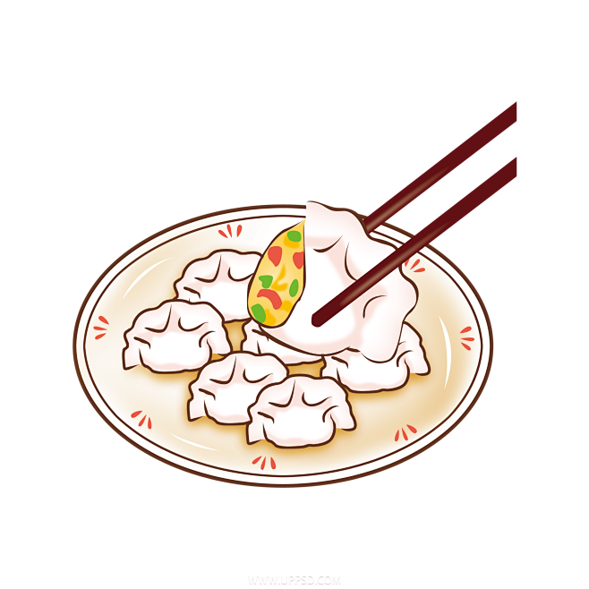 美食插画PNG图片