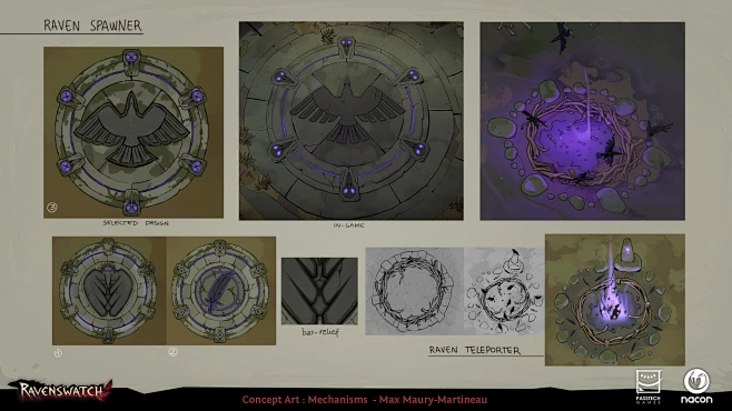 {游戏系列}Ravenswatch(UI,角色，场景）-花瓣网