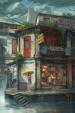 GShuang采集到插画