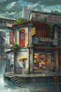 马来西亚创意插画团队 Running Snail Studio 作品 - 灵感日报 : 这些有着梦幻般色彩及迷人情景的插画来自马来西亚吉隆坡Running Snail Studio工作室，一个创意插画小团队。团队由创意总监Chong Fei Giap及创始人Chew Aud Rey组成，他们希望通过插画创作为人们讲故事，同时以这种方式实现其价值……