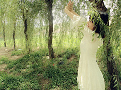 唯美森系伤感的女生图片 倘使我不得不离开你weimeiwo.com