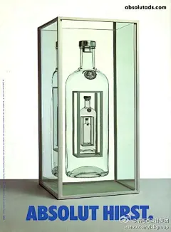 #创意分享# 绝对伏特加（Absolut Vodka）~~海报设计 ​​​​