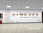 现代 文化墙 廉洁人物形象墙3d模型_溜溜ID：JCI276485964509-3d溜溜网