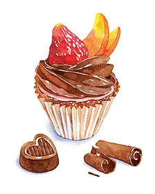 俄罗斯艺术家Natalia Tyulkina的甜美风格水彩壁纸集——共收录120 张图片。其中水彩美食等58张、壁纸60张、平铺效果图2张。专辑前半部分为单图，后半部分为壁纸。画家用单个元素构图成壁纸，无论单图还是壁纸都十分…