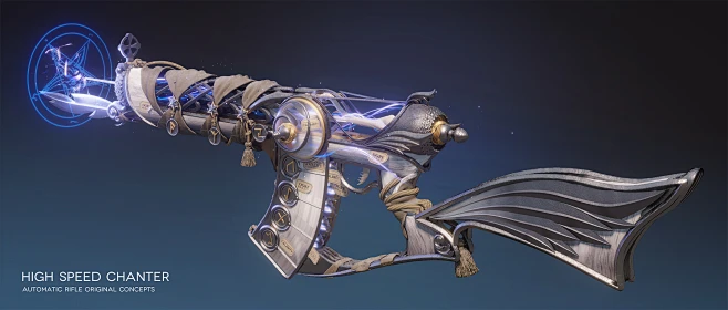 ArtStation - 魔法枪械设计Gun Design-花瓣网