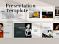 Ykarus Presentation Template deck social creativemarket logo modern minimalistic branding template slide creative builders design architect flora natural minimal keynote brand layout presentation