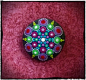 Jewel Drop Mandala, Elspeth McLean