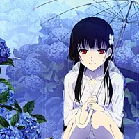 感觉清灵的手绘动漫女生个性头像_QQ个性头像