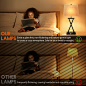 Innqoo Bedside Table Lamps for Bedroom - Set of 2 Nightstand Touch Lamps with USB Charging Ports, 23” Tall House Decor Farmhouse Decorations for Living Room, 3-Way Dimmable Modern Lamps with LED Bulbs - - Amazon.com