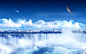 山云月球数字艺术艺术品skyscapes宽屏海 - 壁纸（#2118518）/ Wallbase.cc