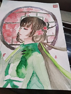 青柚雨歌采集到剑三（水彩练习）