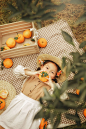 梵高先生的相机的儿童摄影作品《Orange tre》