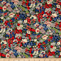图片：Amazon.com: Liberty Fabrics Tana Lawn Thorpe Red Fabric by the Yard : 在 Google 上搜索到的图片（来源：amazon.com）