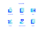 Icons set custom icons web design ui icons ui design icon design icon set icons 大数据 b端风格