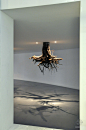 创意画报 - 装置艺术：giuseppe licari设计的树根装置作品 - QQ邮箱