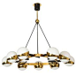 Stilnovo | From a unique collection of antique and modern chandeliers and pendants at <a href="http://www.1stdibs.com/lighting/chandeliers-pendant-lights/" rel="nofollow" target="_blank">www.1stdibs.com/...</a>