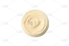 酱汁加蛋黄酱，白底分离
