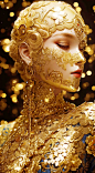 黄金镂空面具