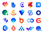 Logo Collection 3 Behance | logos, marks, icon, icons, g v