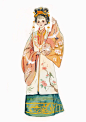 古风妹纸_瑶背背__插画师作品_涂鸦王国gracg.com