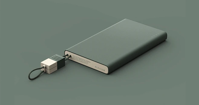 TASSEL / External Battery, product design : Tassel is an external battery inspired by the tassels that is often used for decorating women's bags. It is designed as a concept of accessories because chargecable can be uncomfortable to carry. The user can av