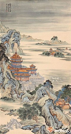 BL-Jenny采集到画 名画 国画 山水画 古画