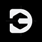 Letter D Wrench Logo