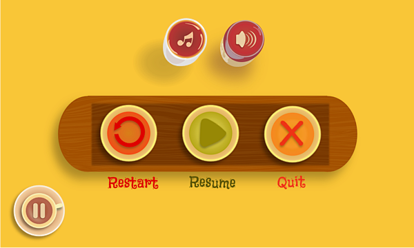 Game UI - Hungry Ham...